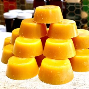 Stacked bees wax