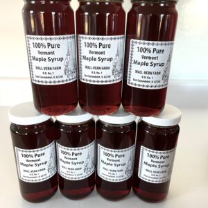 Bottled maple syrup